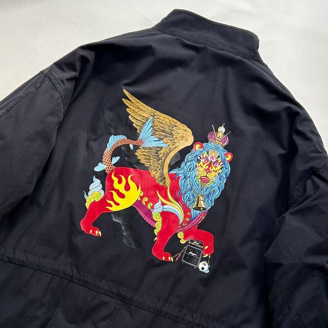 美品グラニフ　ナノムゲンフェス　3way ライナー付モッズコート　中村佑介　Ｌ