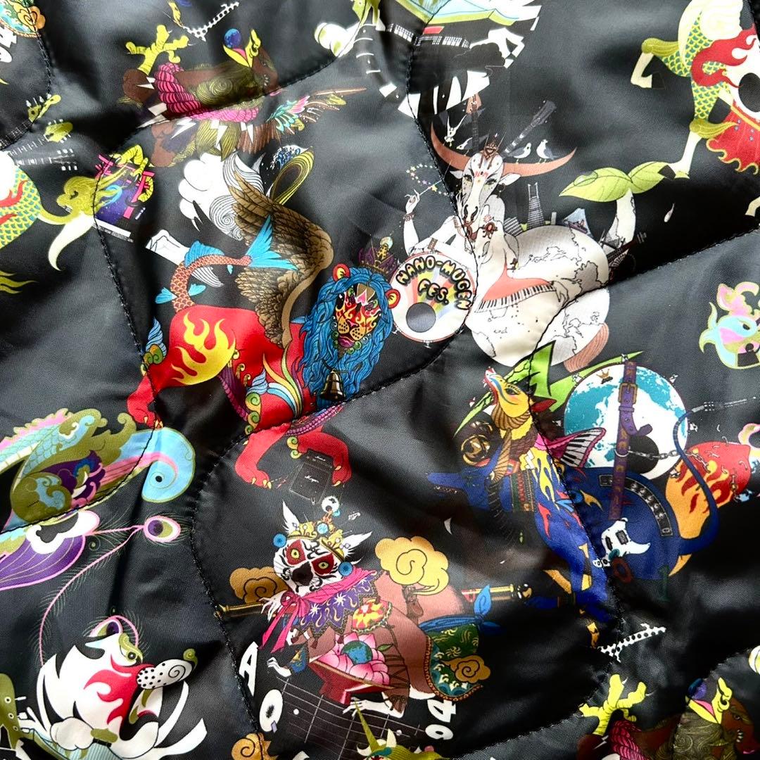 美品グラニフ　ナノムゲンフェス　3way ライナー付モッズコート　中村佑介　Ｌ