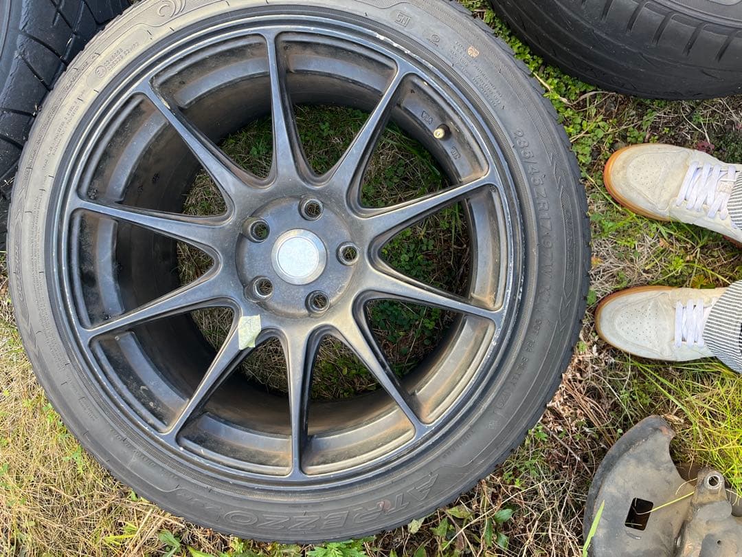 ステルスレーシング　ドリケツ17インチ2本　9.75J