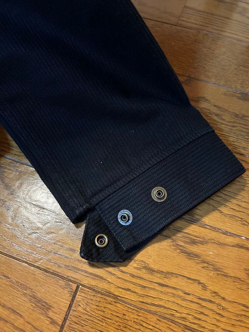 TENDERLOIN ピケ　ブラックジャケット 40 M テンダーロイン