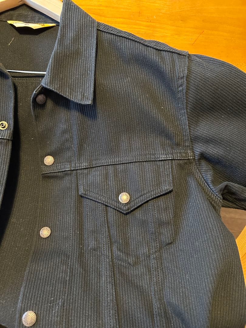 TENDERLOIN ピケ　ブラックジャケット 40 M テンダーロイン