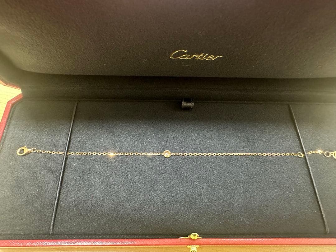 タイムセール‼️完品‼️カルティエ　ダムール　ブレスレット　ダイヤ入りXS