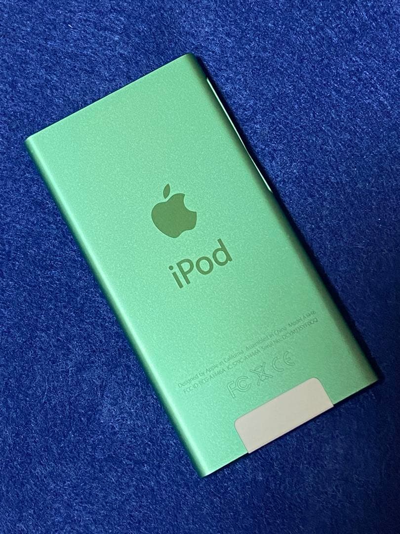 新品バッテリー Apple iPod nano 第7世代 グリーン すごく綺麗