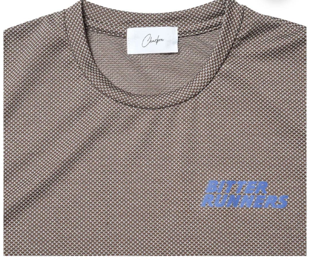 charbon BITTER RUNNERS TEC SLEEVELESS