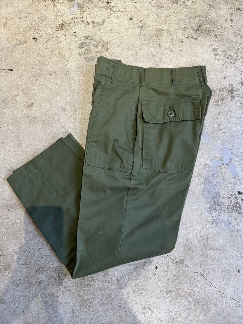 OG-107 軍パン　ベイカーパンツ　オリーブ　28✖️27