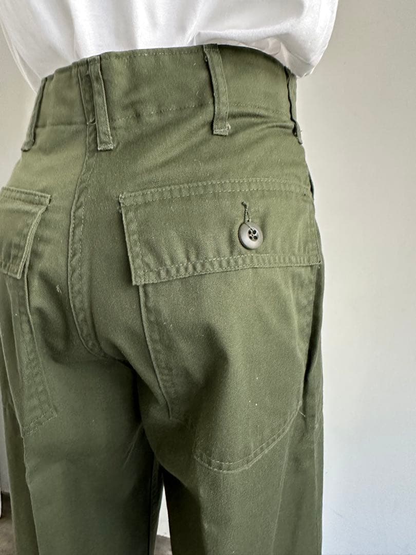 OG-107 軍パン　ベイカーパンツ　オリーブ　28✖️27