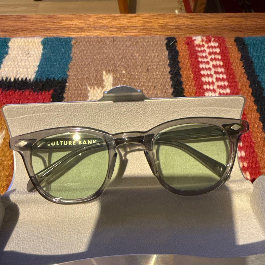 CULTURE BANK グレー サングラスLサイズ
