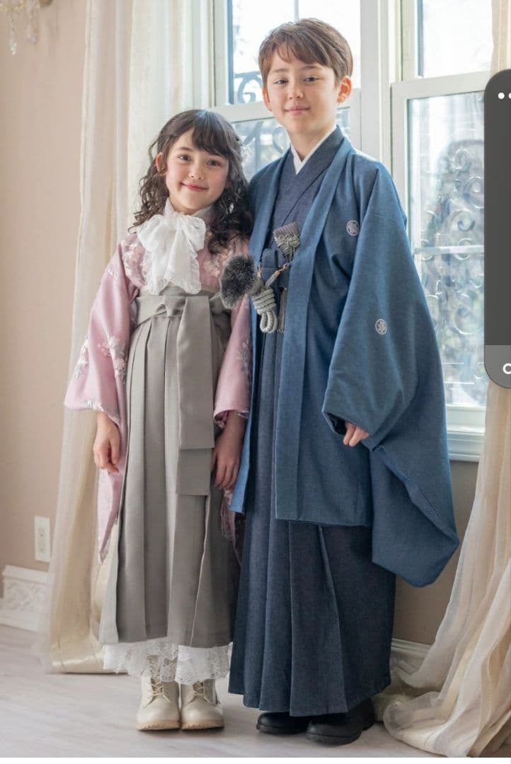 ⭐キャサリンコテージ⭐男の子 デニム袴セット145 140～150卒業式