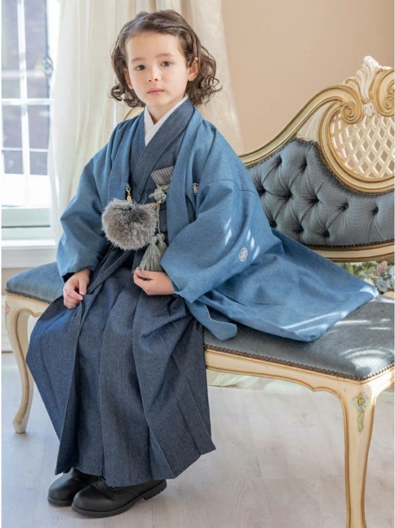 ⭐キャサリンコテージ⭐男の子 デニム袴セット145 140～150卒業式