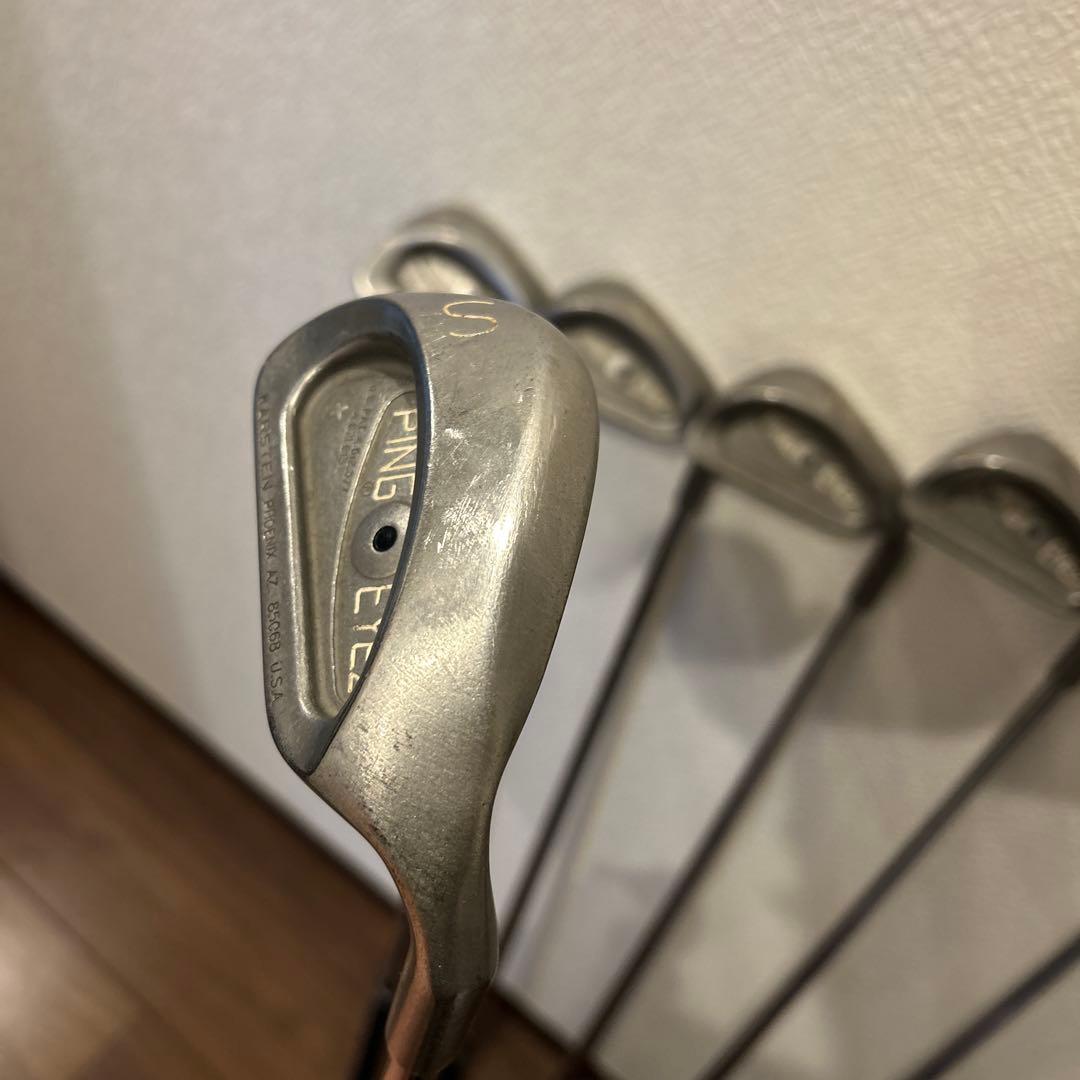 名機PING EYE2+ ピンアイ2プラス　3-9.W.S 9本　黒　ブラック