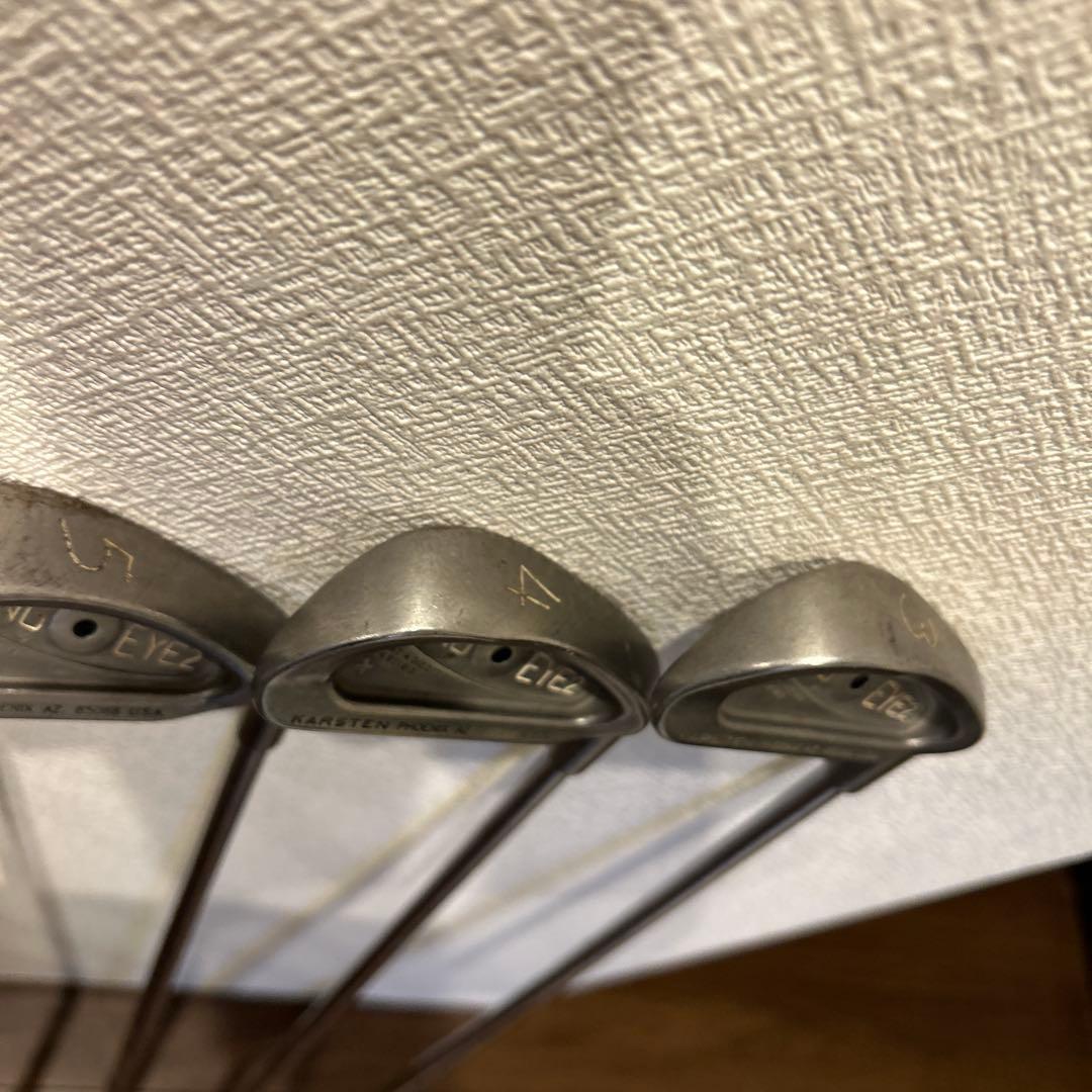 名機PING EYE2+ ピンアイ2プラス　3-9.W.S 9本　黒　ブラック