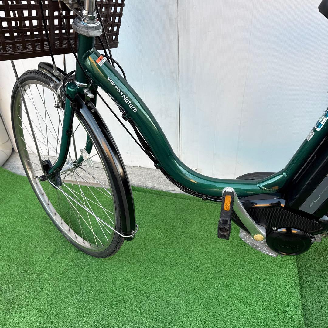 YAMAHAヤマハ電動アシスト自転車26インチ8.9Ah グリーン