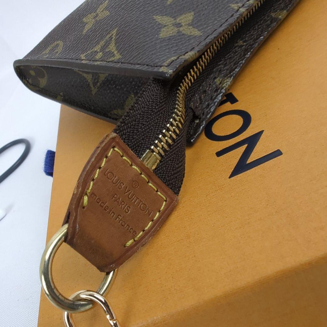 【良品】LOUISVUITTON ルイヴィトン チェーン アクセサリーポーチ