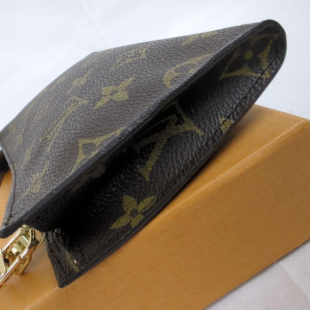 【良品】LOUISVUITTON ルイヴィトン チェーン アクセサリーポーチ