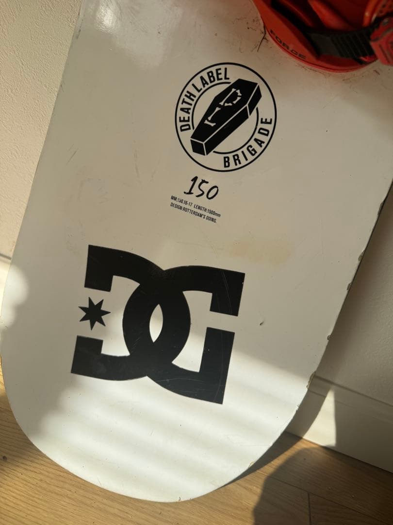 スノーボード Death label MAD MAX 150 UNION FORCE RED