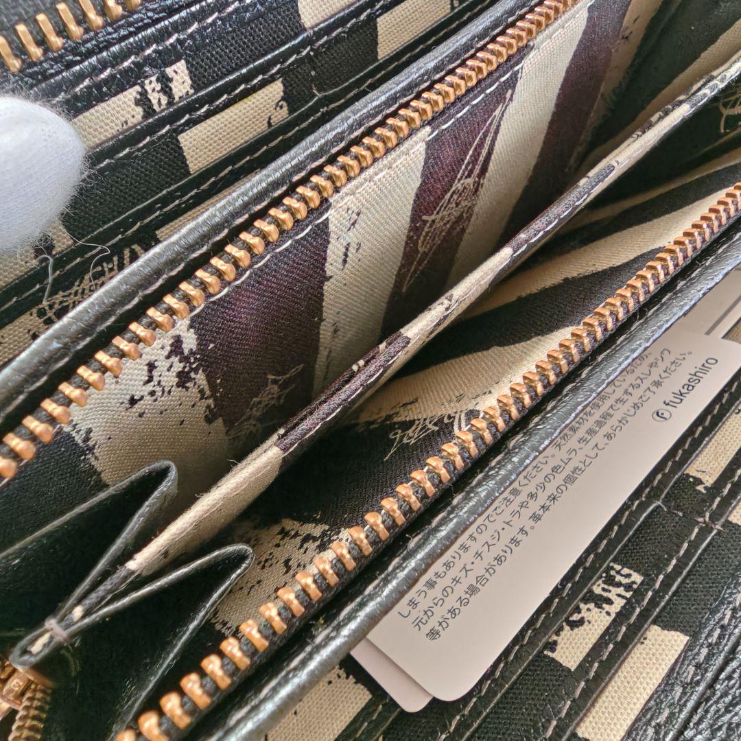 美品 ヴィヴィアンウエストウッド ラウンドファスナー 長財布 オーブ ブラック