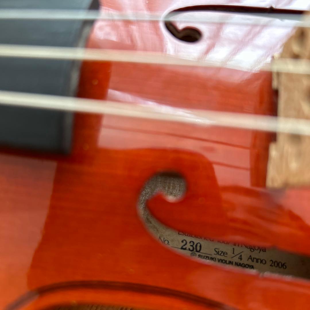 鈴木バイオリン 子供用1/4サイズ　5点セット