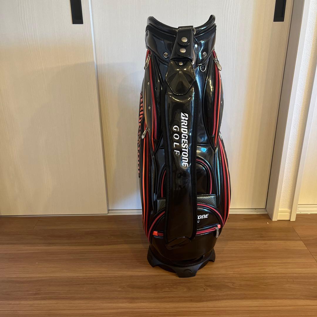 BRIDGESTONE GOLF ゴルフバッグ ブラック/オレンジ