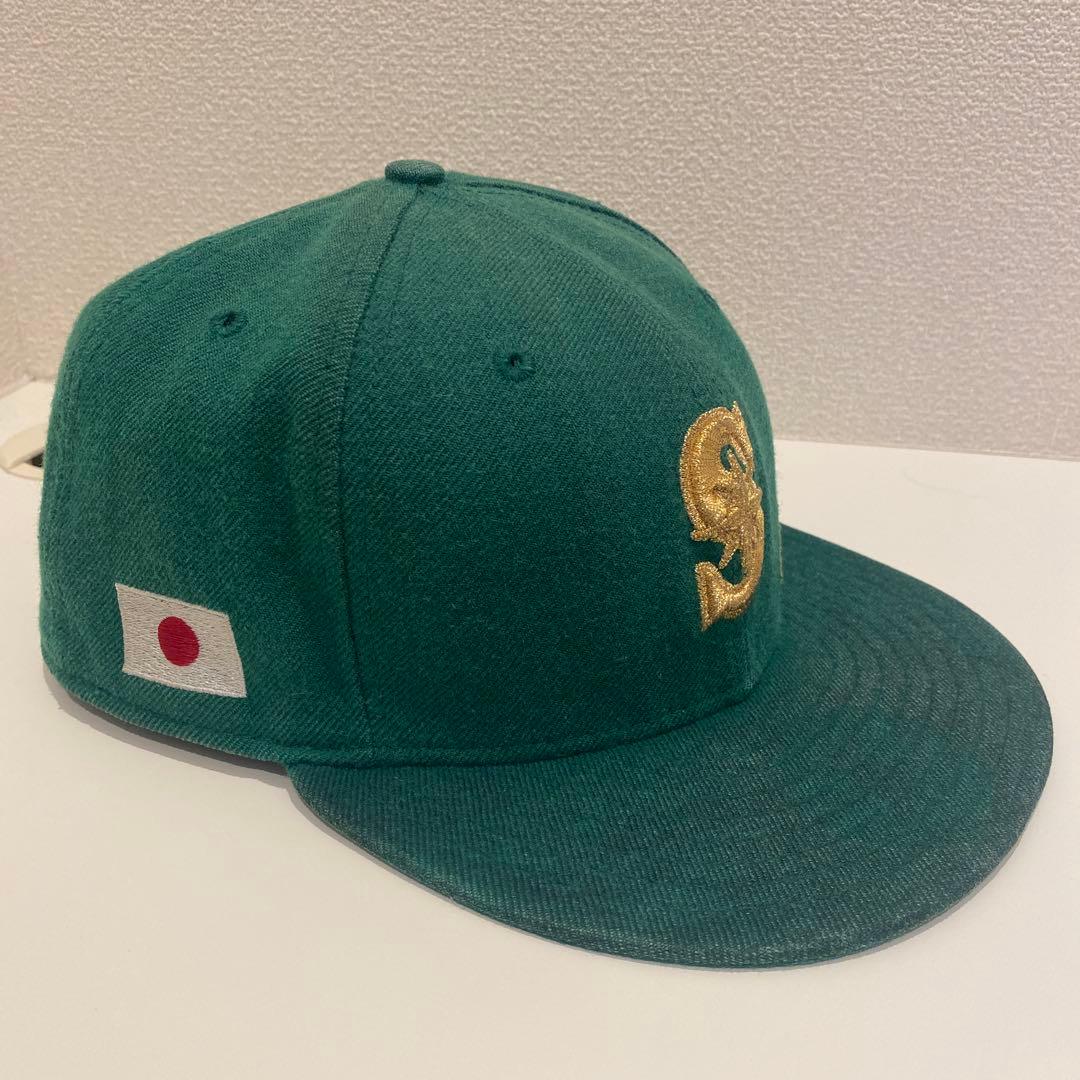 ニューエラ シアトルマリナーズ イチローモデル59FIFTY 7 1/2 - メルカリ