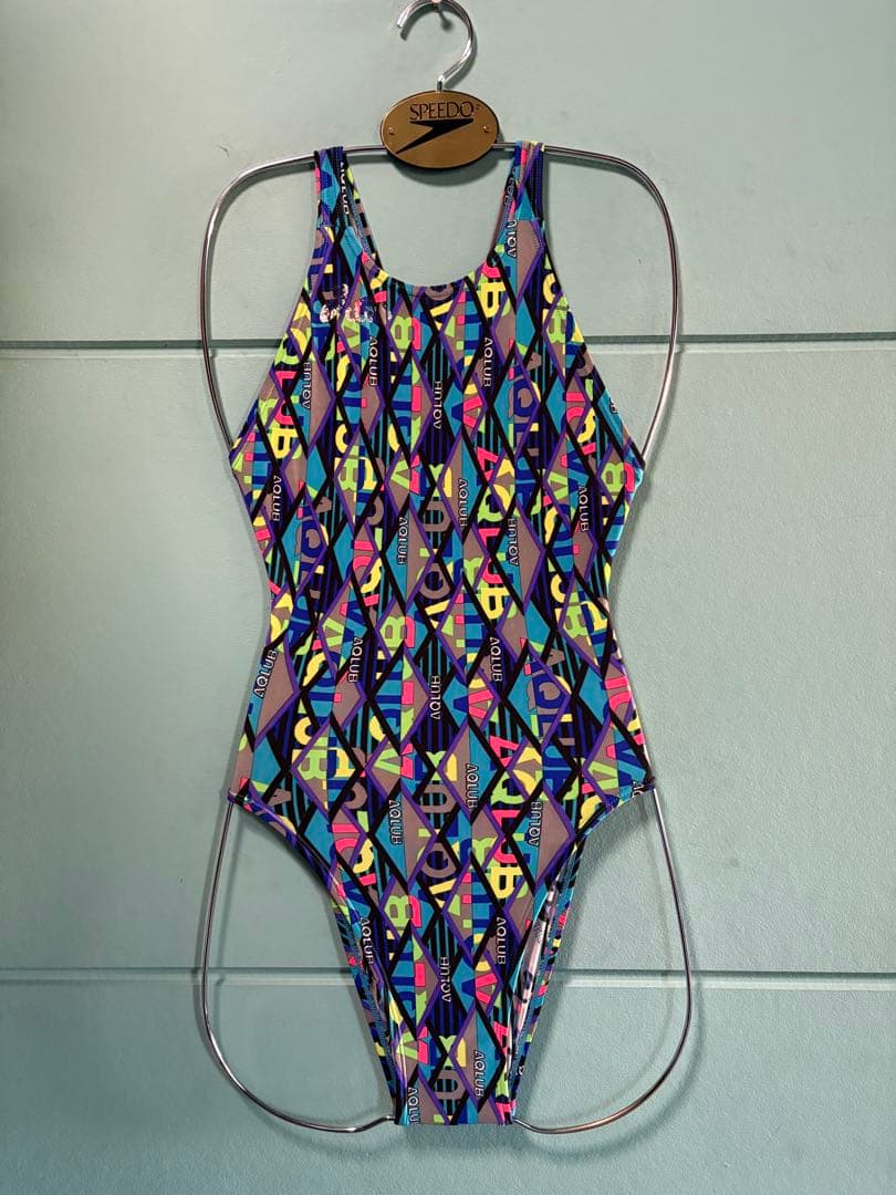 浩*T様 asics AQLUB カラフル ワンピース水着