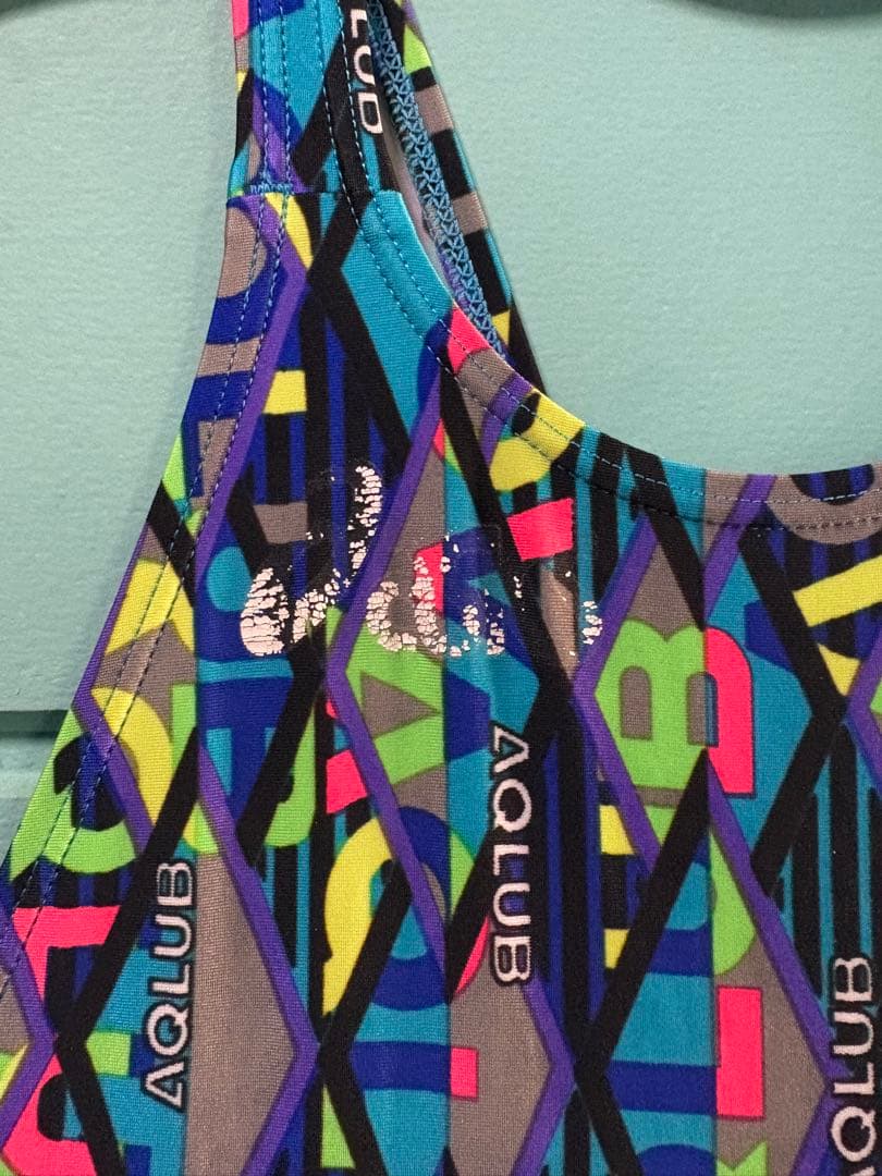 浩*T様 asics AQLUB カラフル ワンピース水着