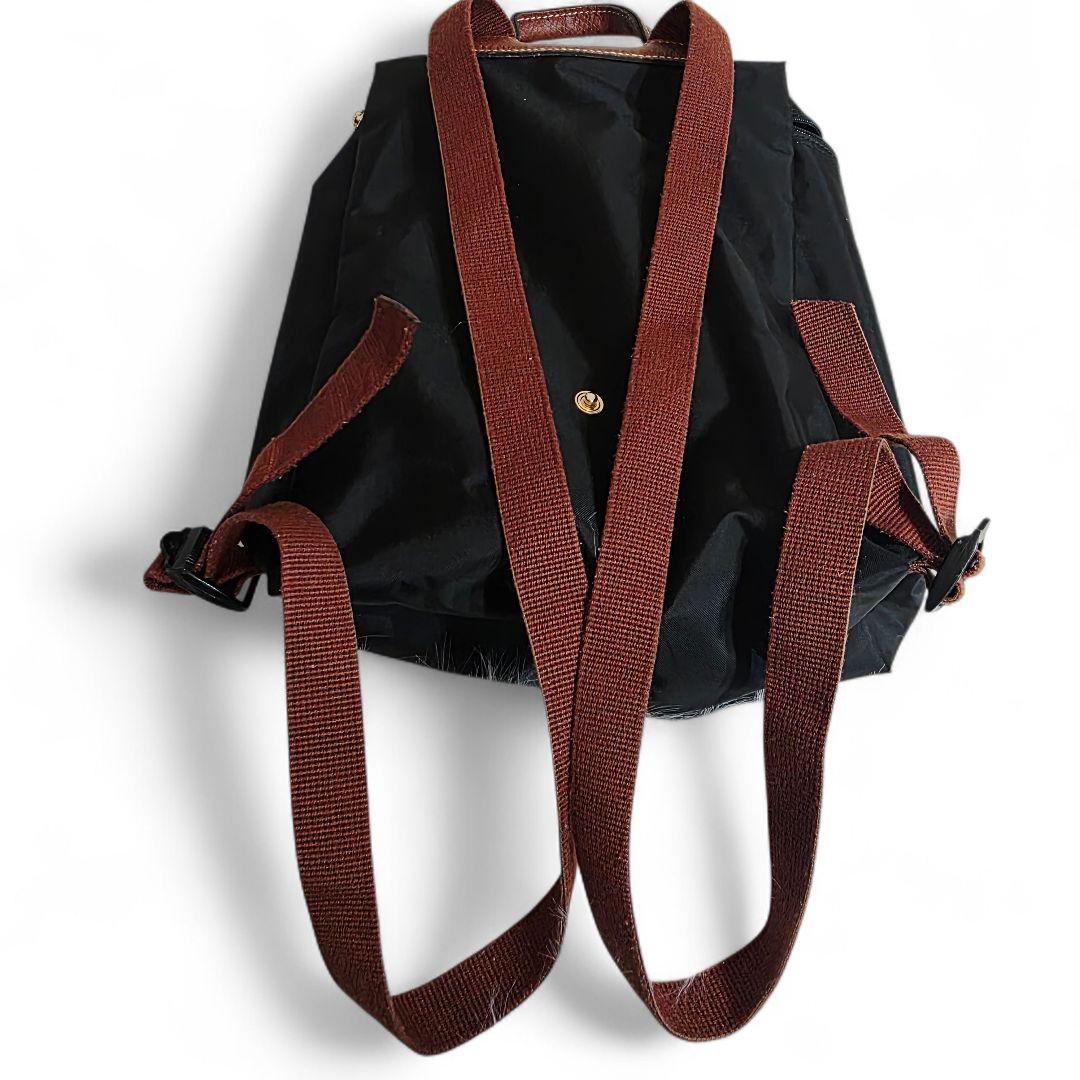 LONGCHAMP ロンシャン ナイロン リュック 黒