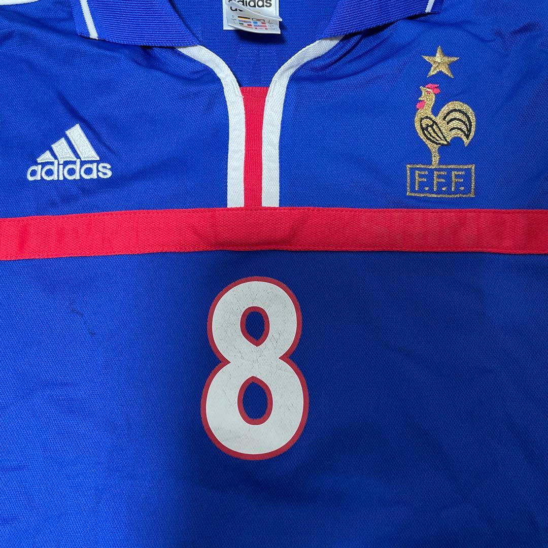 サッカーユニフォーム　フランス代表 デザイー　選手用　サイズL