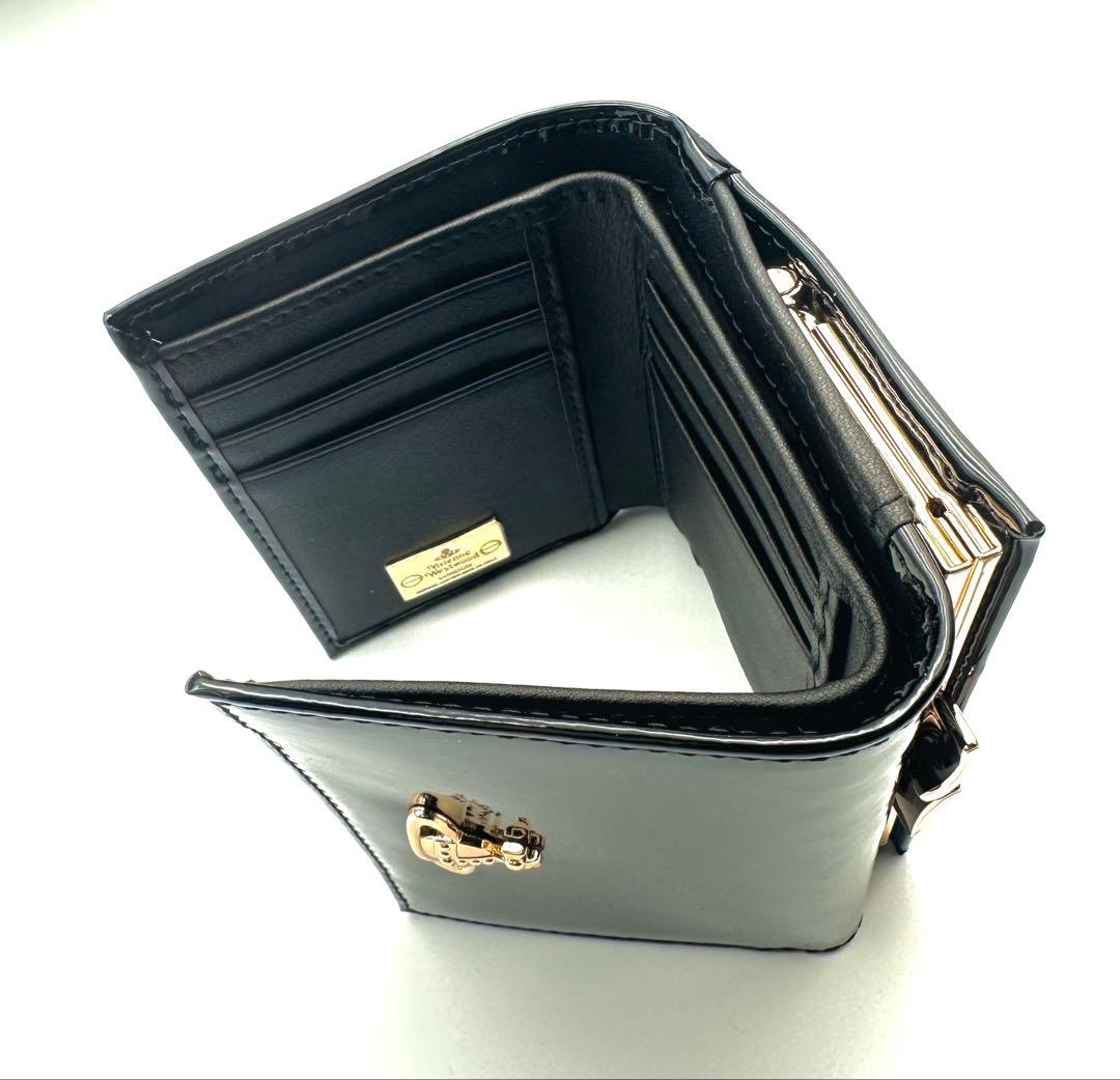 【新品✦人気】Vivienne Westwood 三つ折り財布 ブラック/黒