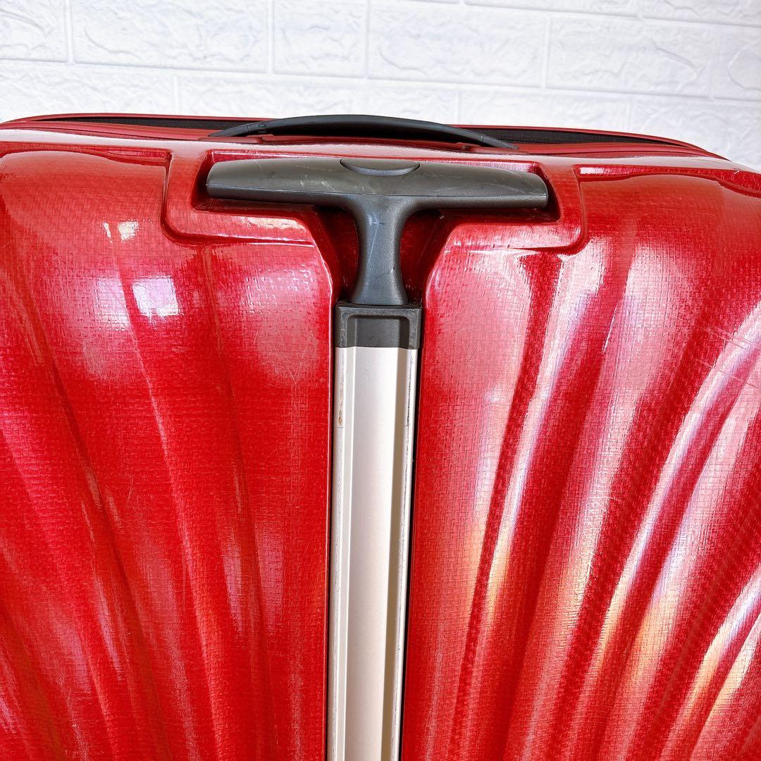 サムソナイト コスモライト スピナー75 大容量 94L 4輪 TSAロック 赤