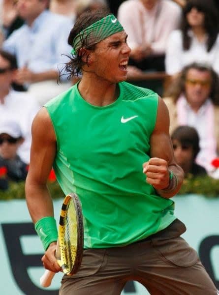 ナイキ ラファエル・ナダル 2008年 全仏オープン Tシャツ