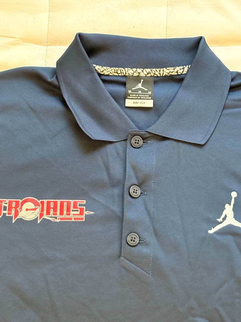 大濠　Trojans Jordan ネイビー ポロシャツ