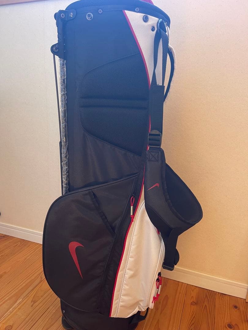 Nike キャディバッグ アイボリー×ブラック