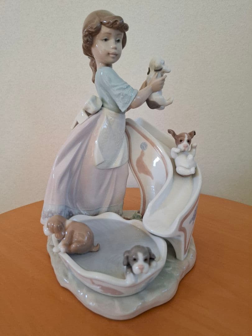 リヤドロ 夢ごこち あなたの番よ リヤドロ台座 - メルカリ