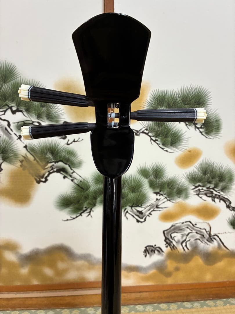 沖縄三線！貴重！知念大工型！本蛇皮！本張り！【一枚張り】⑥⑭