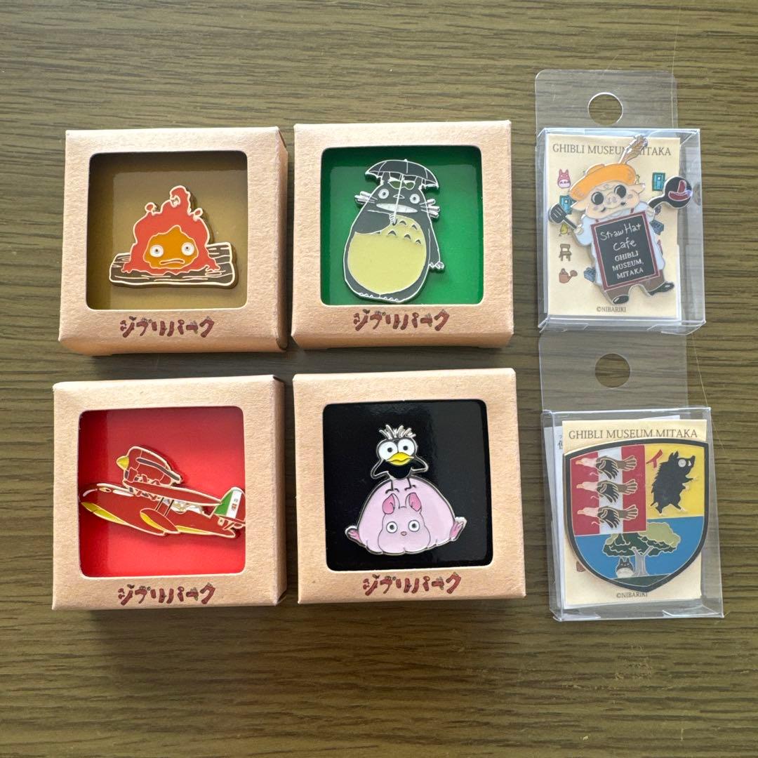ジブリパーク ジブリ美術館 ピンバッジセット - メルカリ