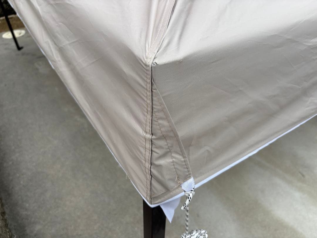 FIELD DOOR ワンタッチタープ　ベージュ タープ 3.0m x 3.0m