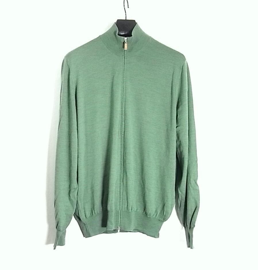 sizeM相当☆良品☆ブルネロクチネリ カシミア混ドライバーズニット