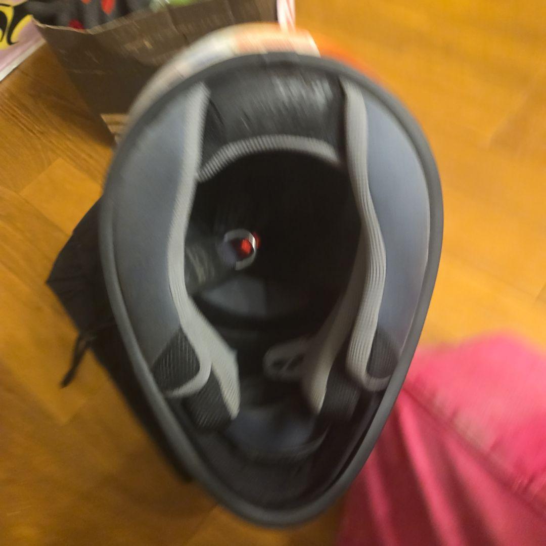 SIMPSON 58CM フルフェイスヘルメット 炎デザイン