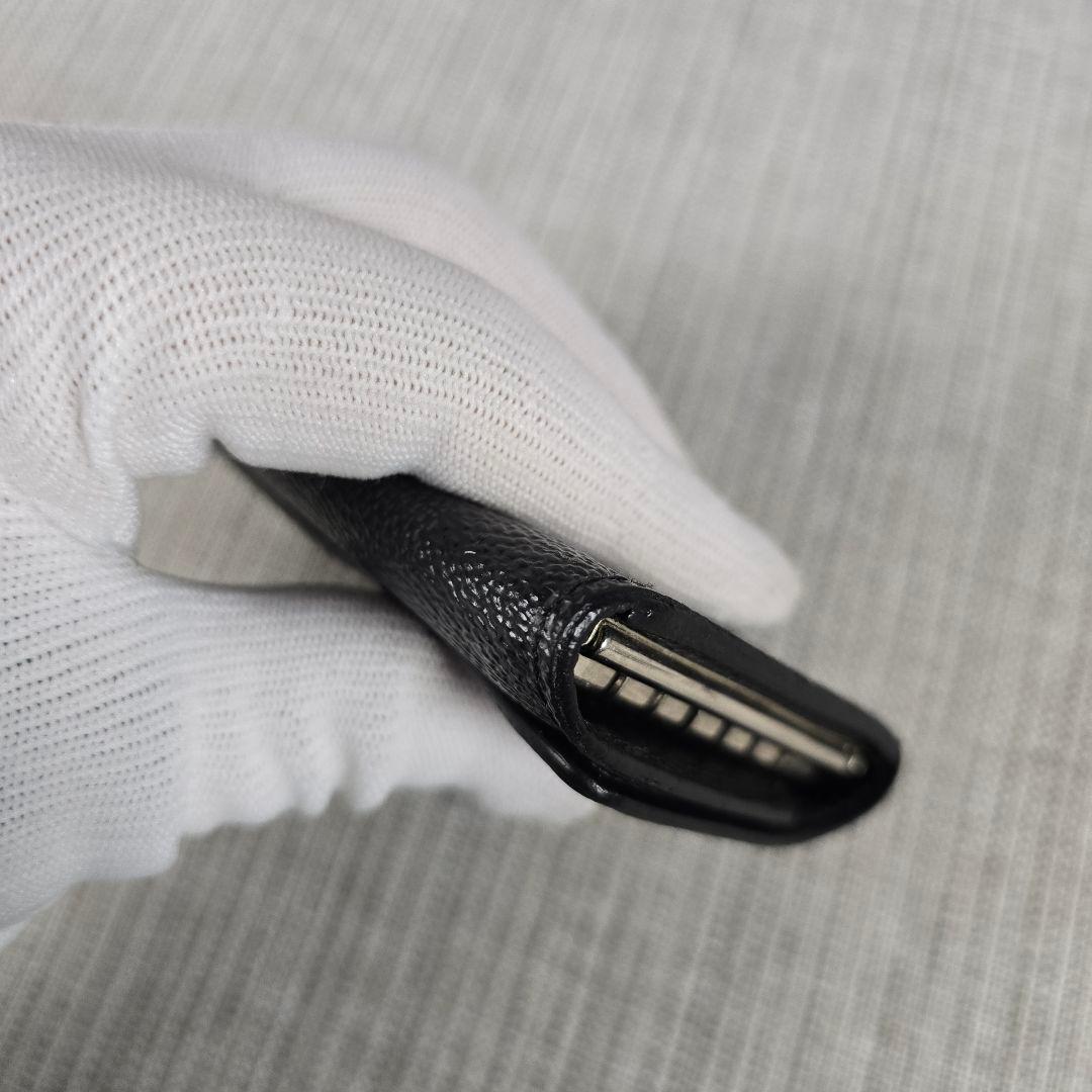 ルイヴィトン　ダミエ　グラフィット ミュルティクレ6 キーケース 鍵 6連 黒