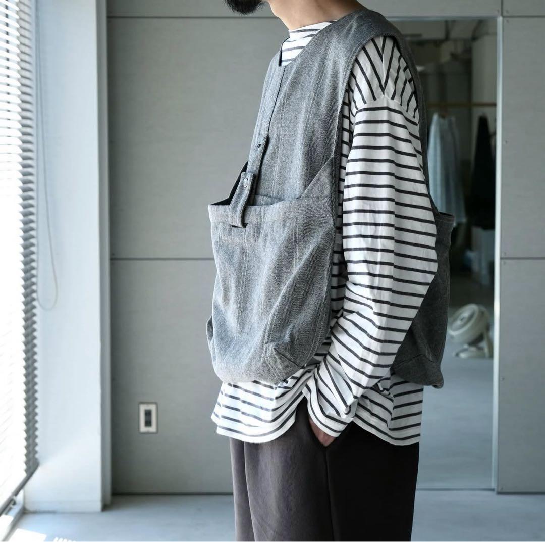 【極美品】25AW エンジニアードガーメンツ Newsboy Vest ベスト