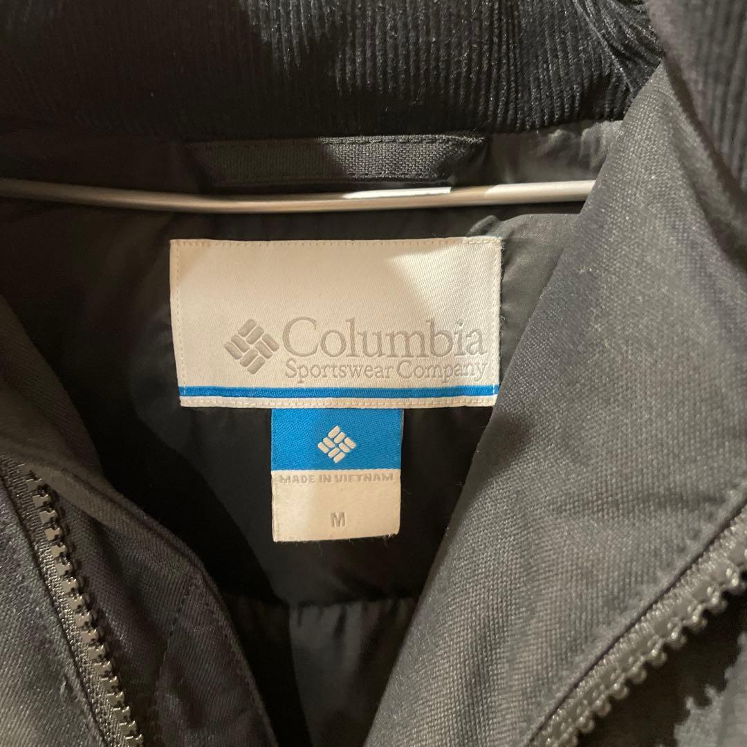 Columbia ブラック ダウンジャケット M