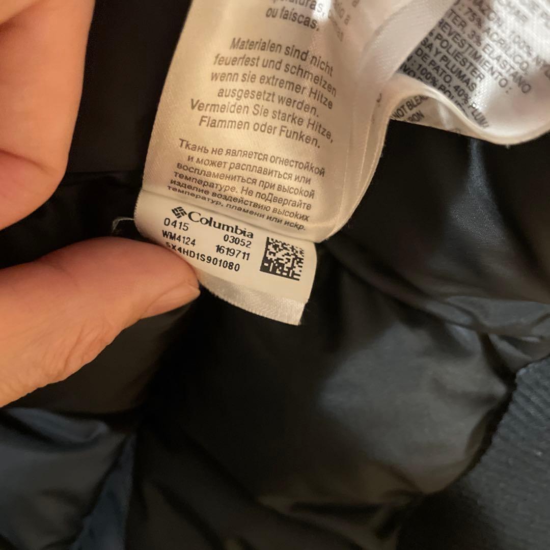Columbia ブラック ダウンジャケット M