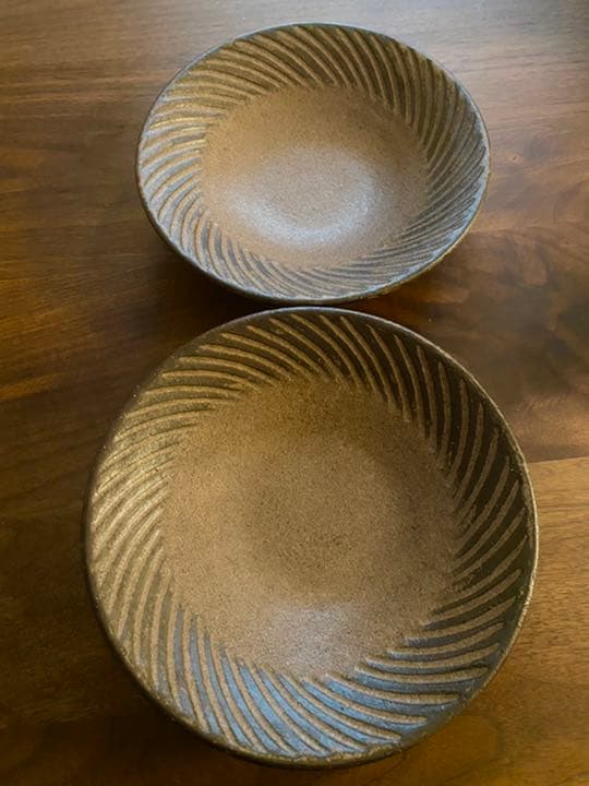 みーさま専用】小澤基晴＊ぐるぐる 8寸 2枚セット 本物