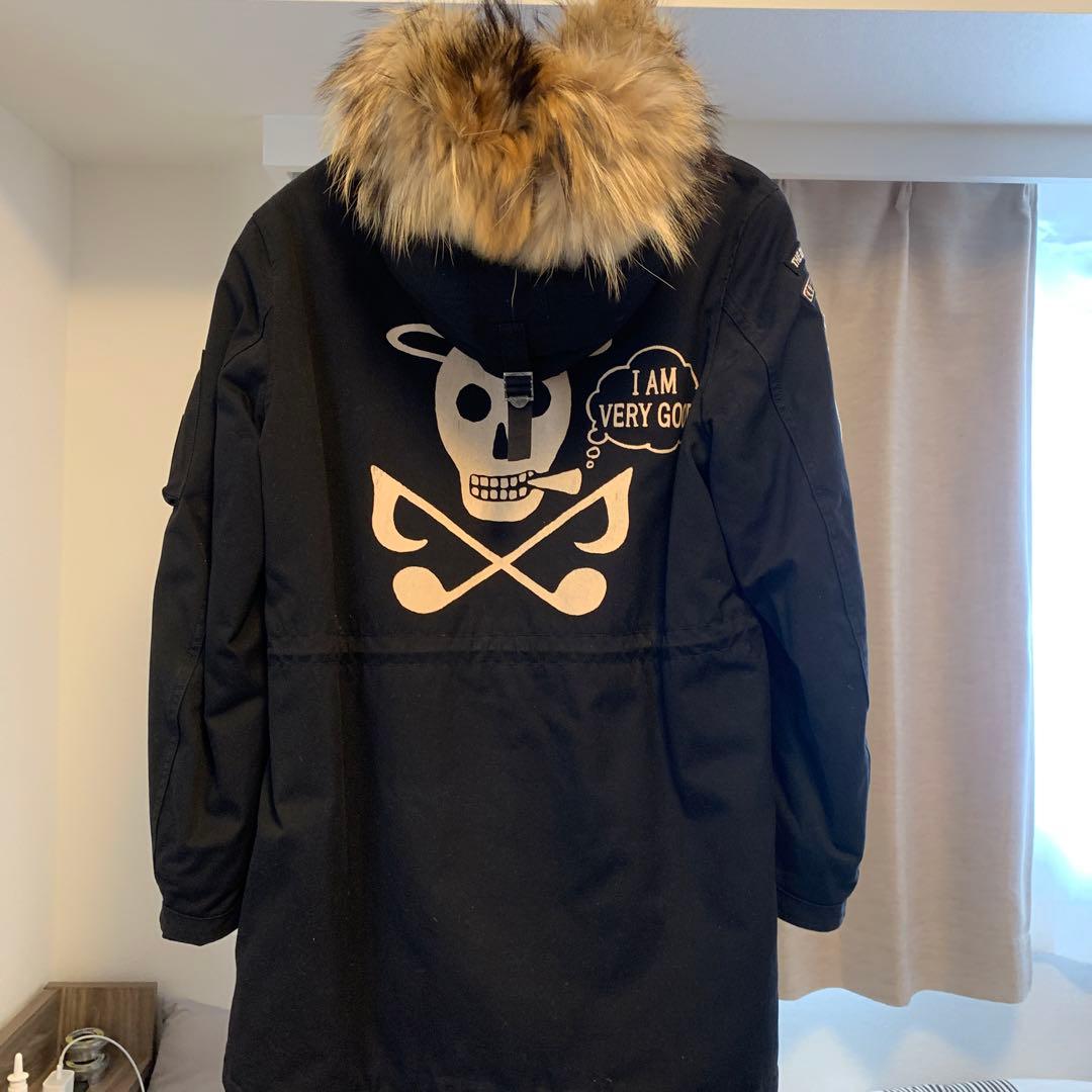 WACKO MARIA ワコマリア ブラック モッズコート クレイジー スカル