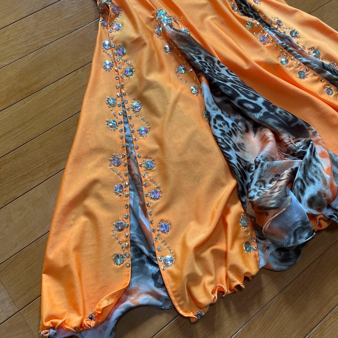 オレンジ ベリーダンス セットアップ