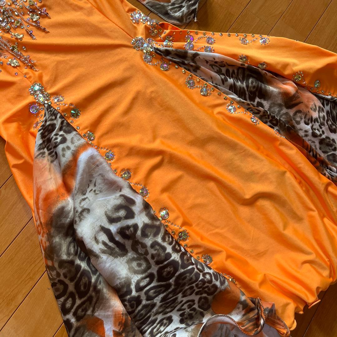 オレンジ ベリーダンス セットアップ