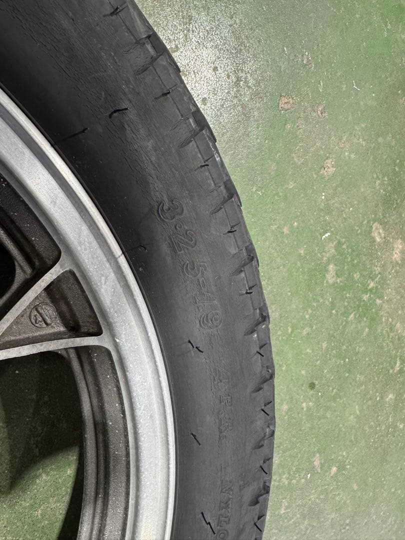 GSX400F 純正 フロント 星キャス 19インチ ダブルディスク対応 - メルカリ