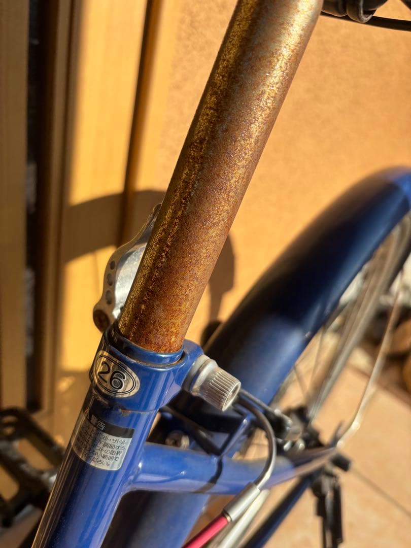 訳あり】Ford フォード 折りたたみ自転車 26インチ ブルー 街乗り