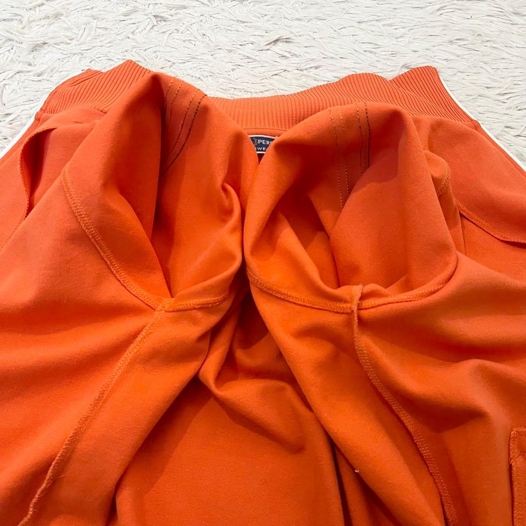 ✨希少✨90s フレッドペリー　トラックジャケット ジャージ　2ライン　オレンジ