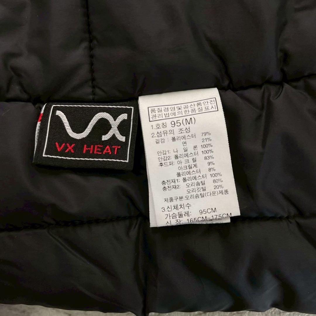 人気　ノースフェイス　ダウンジャケット　メンズ　Ｍ　マクマード　ネイビー　刺繍